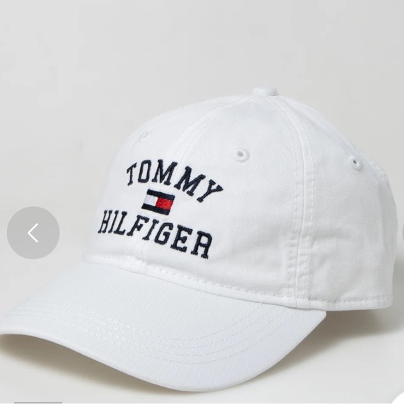 Tommy Hilfiger Other - Tommy Hilfiger 90s Men White Adjustable Baseball Cap